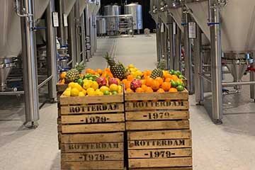 Van fruitloods naar craftbierbrouwerij, verrijkt met fruit 