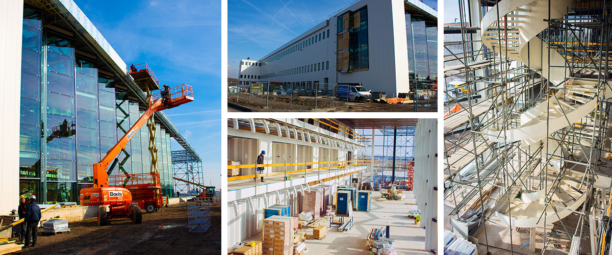 Fotoreportage bouw Experience Center