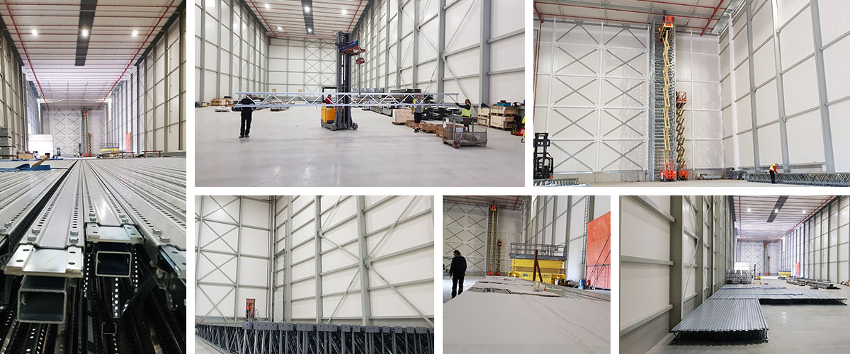 Fotoreportage bouw Vanderlande