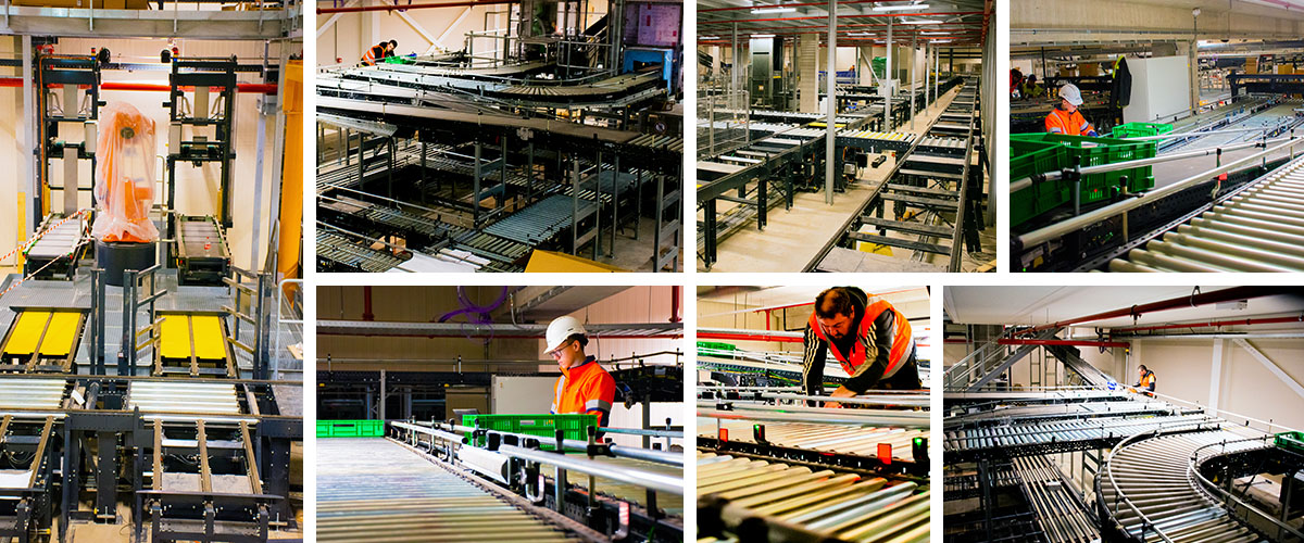 Fotoreportage bouw mechanisatie vanderlande