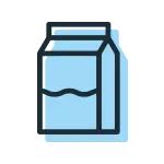 Melk, inclusief lactose - Ja