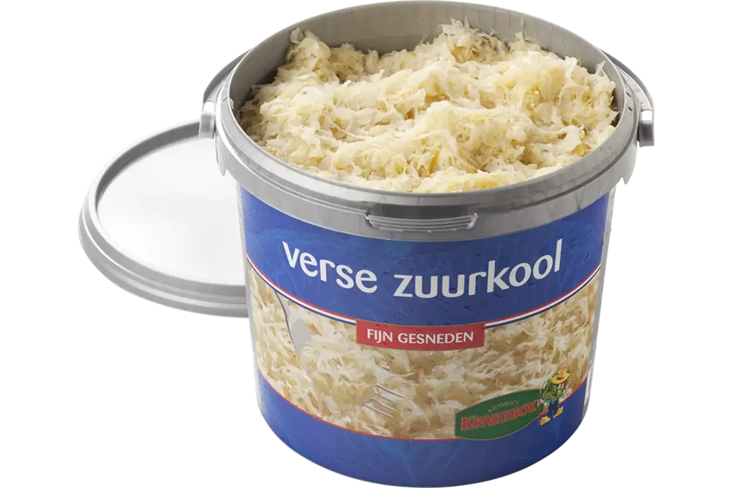 Zuurkool fijn emmer 5kg kist 2 stuks