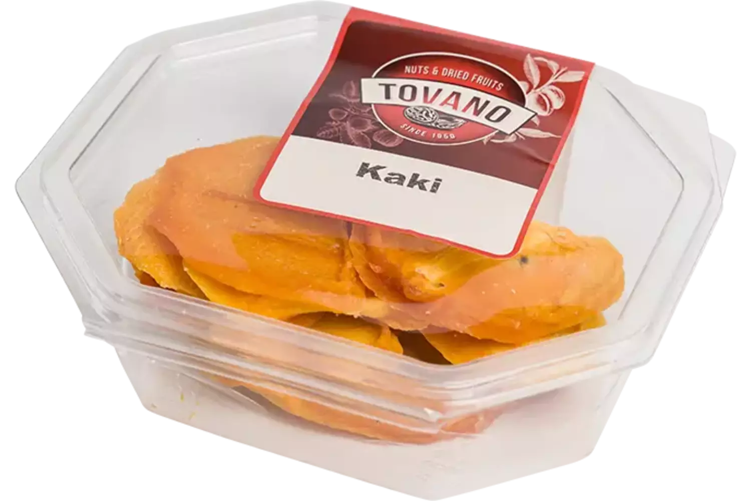 Kaki fruit gedroogd 80gr stuk