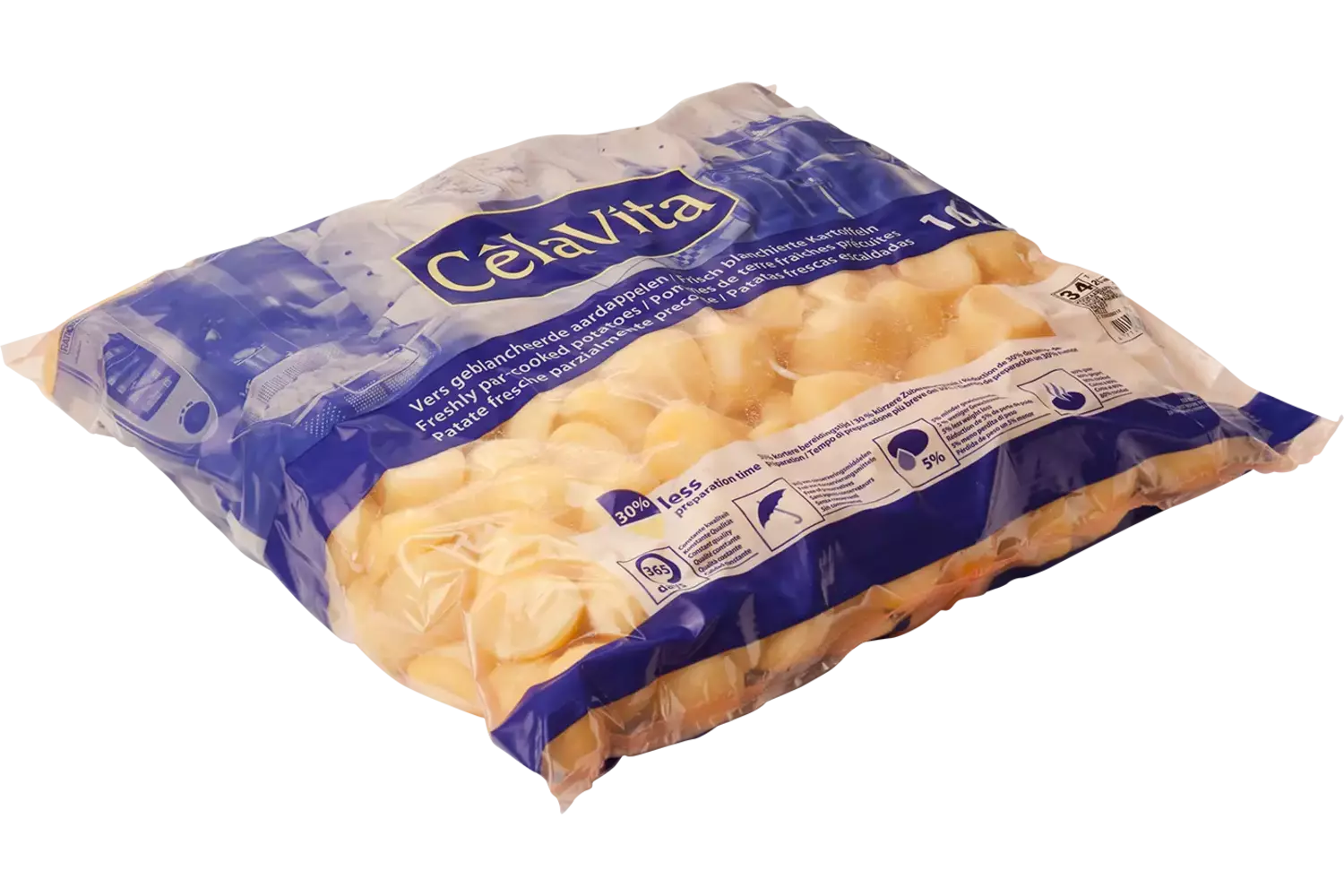 Kookaardappelen half sous-vide 2kg