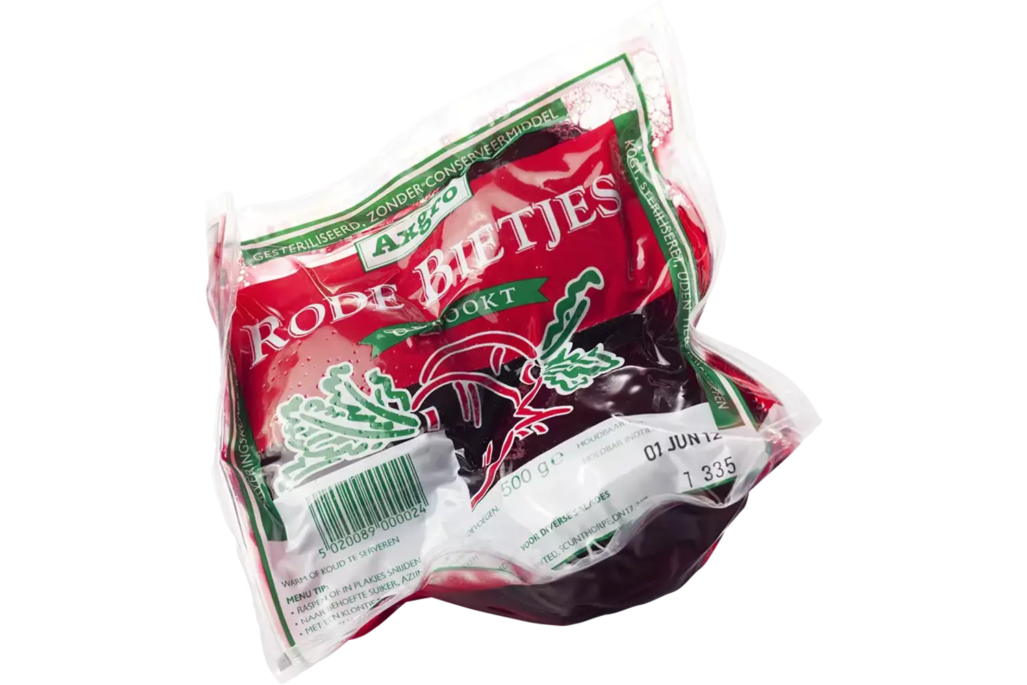 Beet root 500gr maat 12