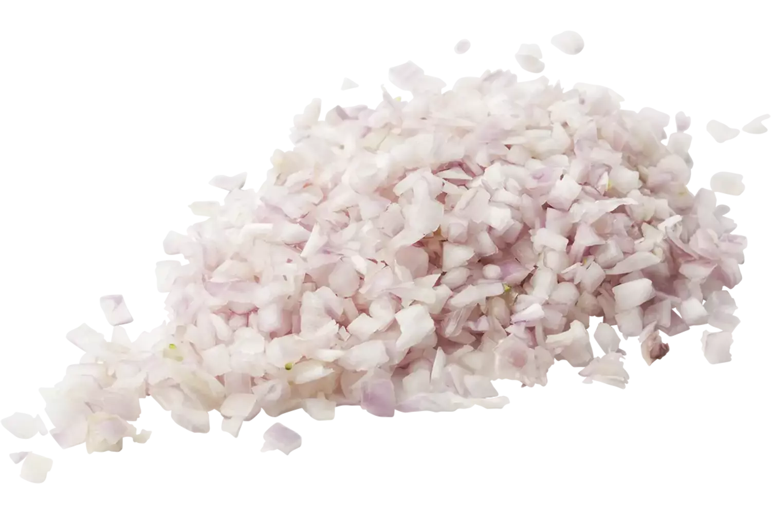 Sjalotten brunoise 5mm zak 500gr stuk