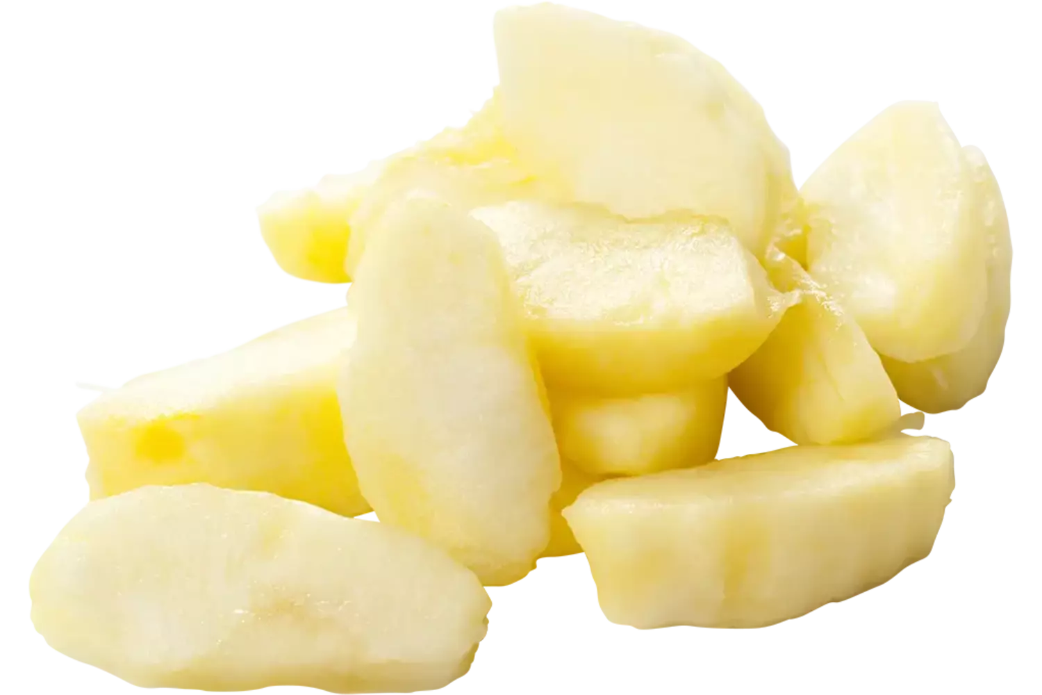 Apple parts treated 5kg crade 2 pieces