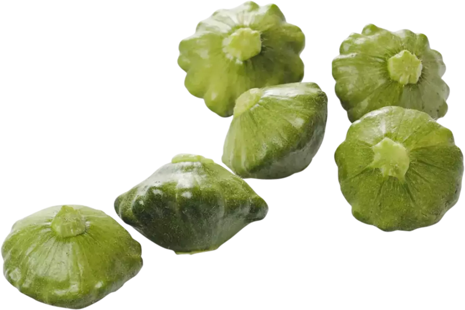 Mini pattisson green crade 12 pieces