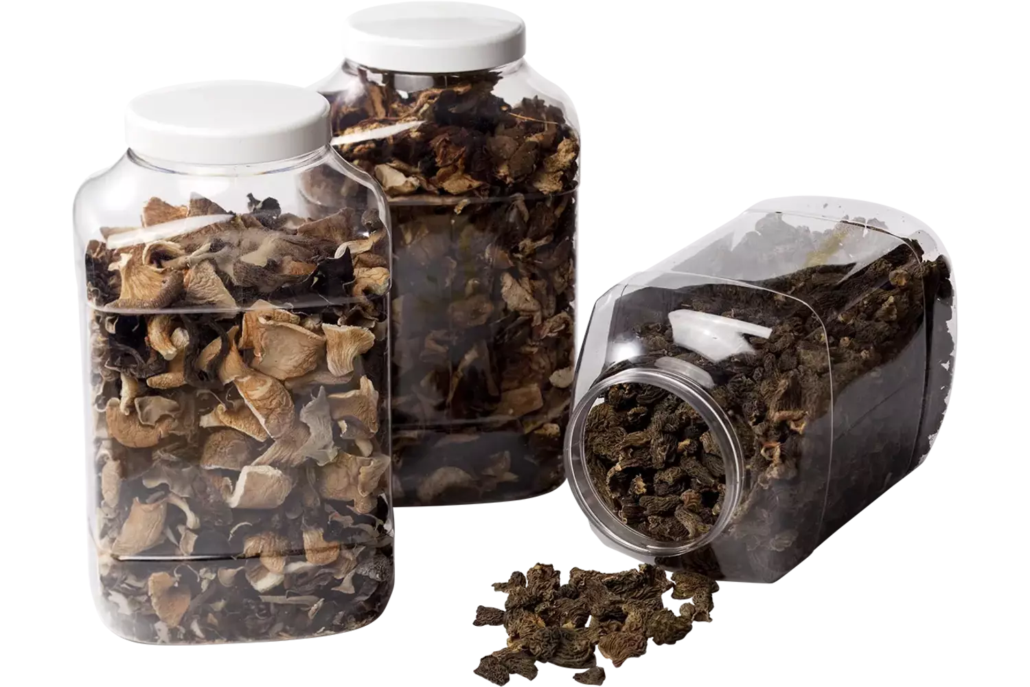 Paddenstoelenmix gedroogd verpakt 100gr kist 12 stuks