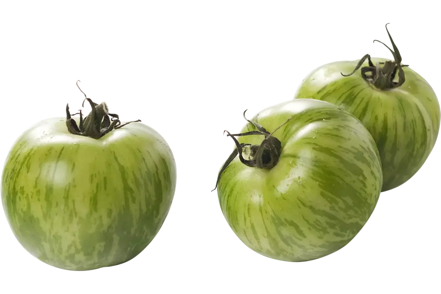 Tomate tigre vert 500g caisse 6pc