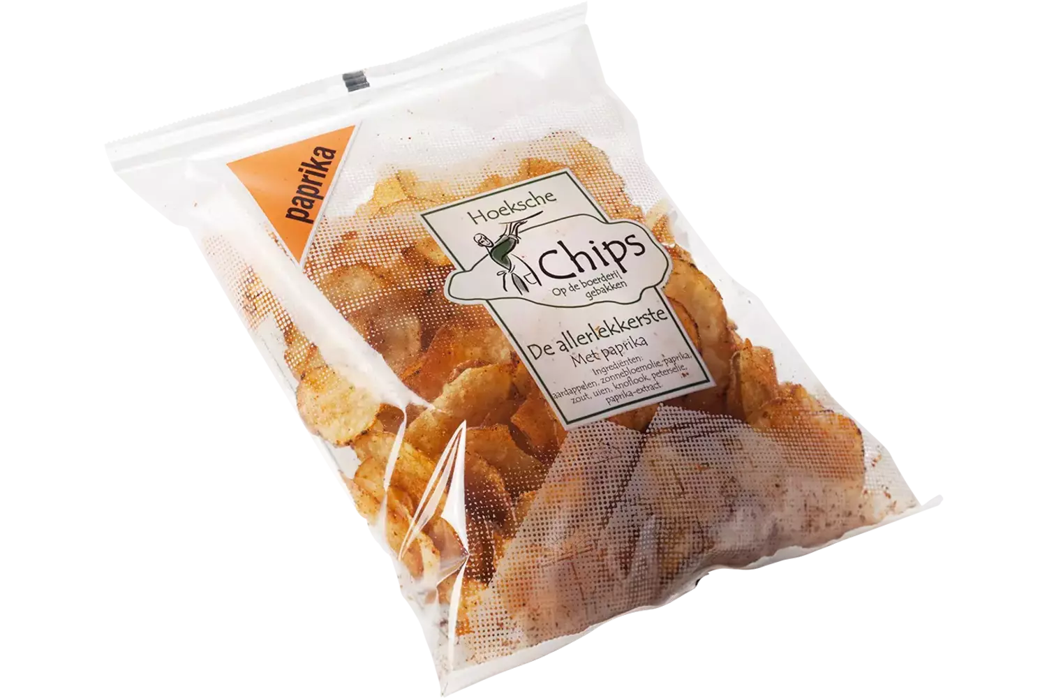 Hoeksche Chips Paprika kist 10 stuks