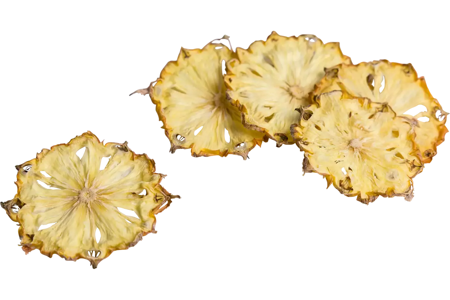 Gedr. baby ananas schijfjes 20-30st stuk