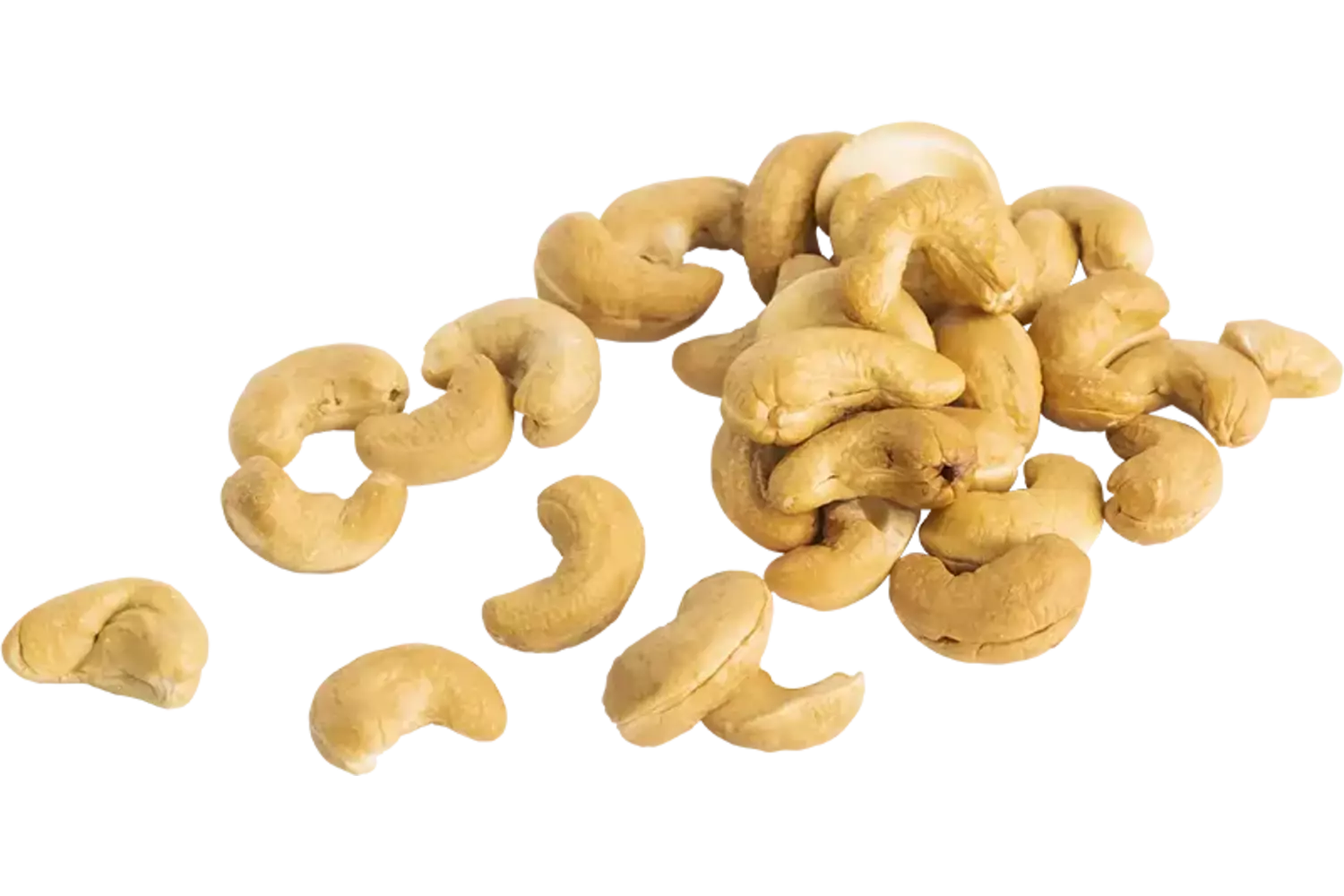Cashewnoten geroosterd 450gr stuk