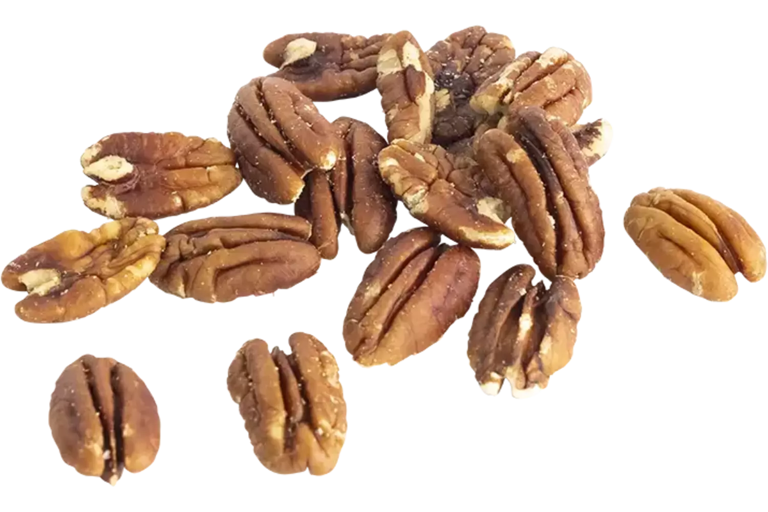 Pecannoten gebrand ongezouten 800gr stuk