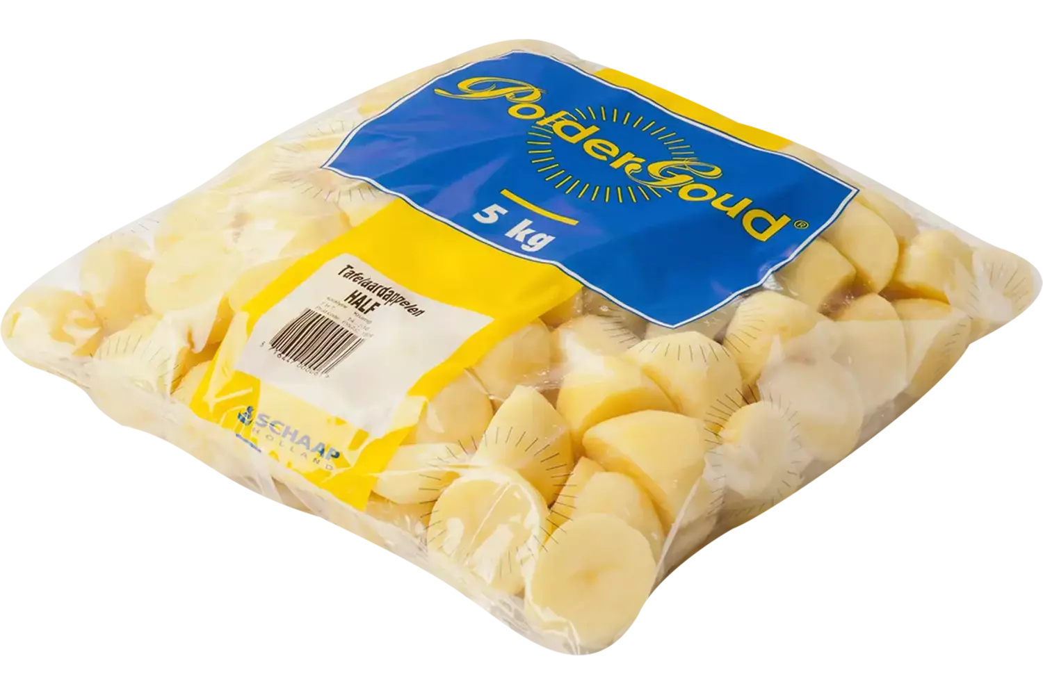 Tafelaardappelen half 5kg stuk