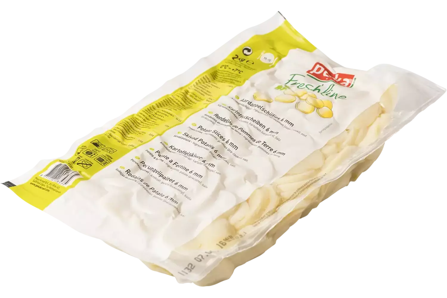 Rondelles de pommes de terre 6mm 2kg pièce
