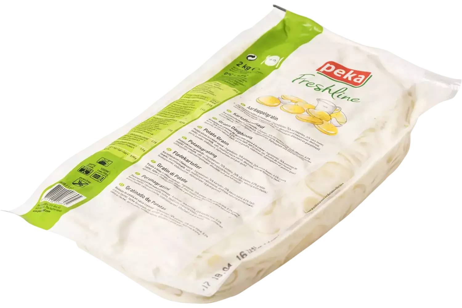 Aardappel gratin 2kg stuk