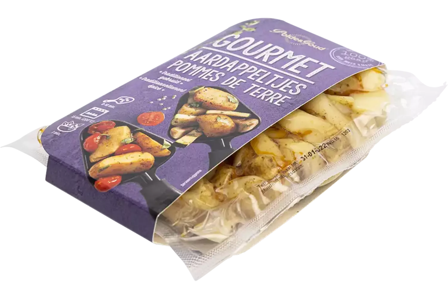 Gourmet aardappeltjes sous-vide 450gr stuk