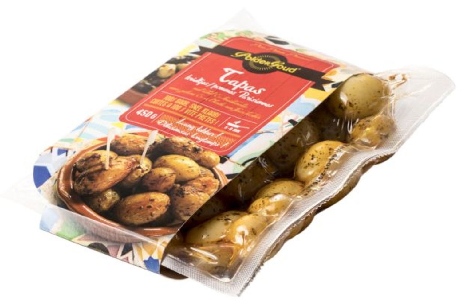 Tapas aardappeltjes sous-vide 450gr kist 12 stuks 1