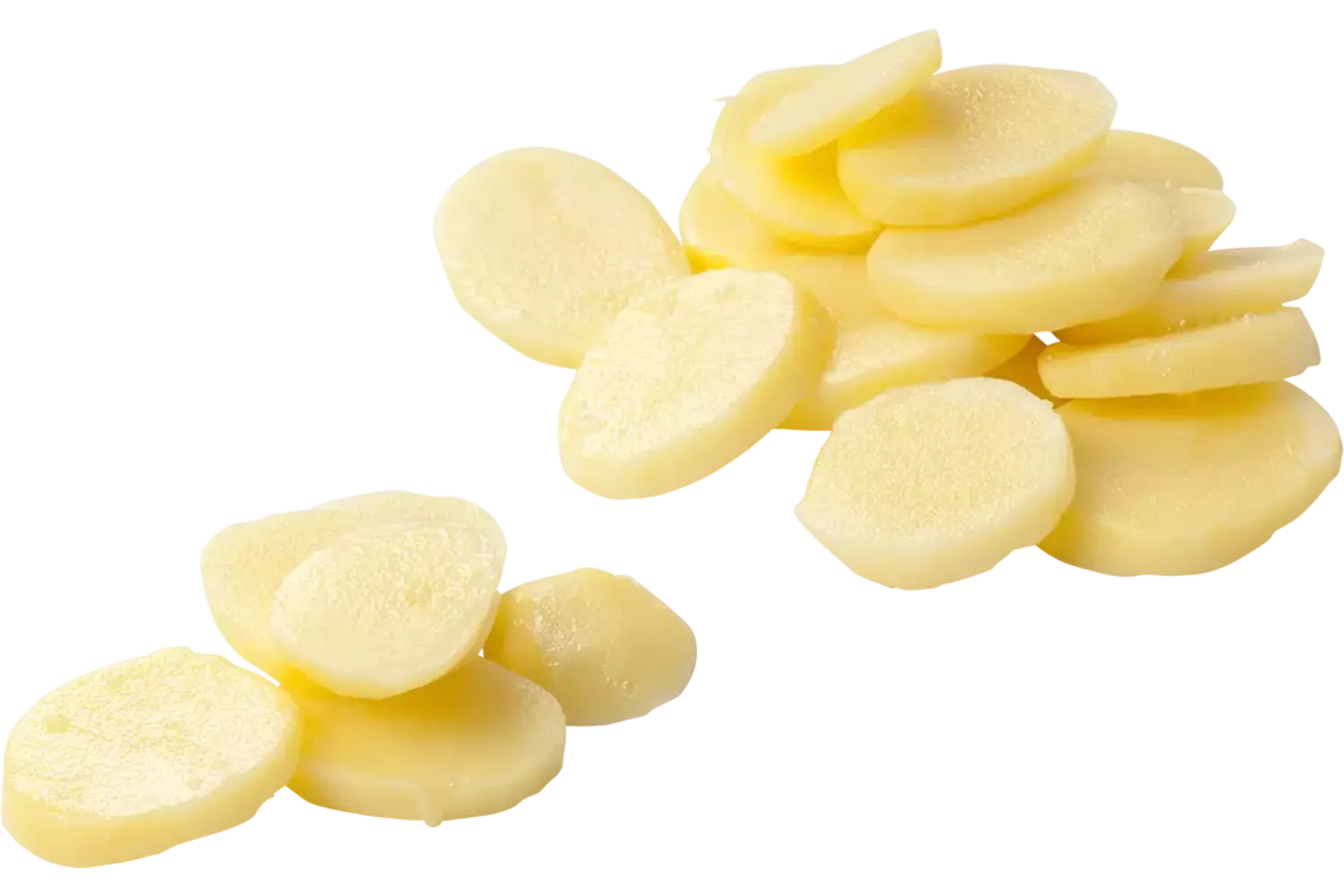 Potato slices 10mm bag 1kg crade 8 pieces