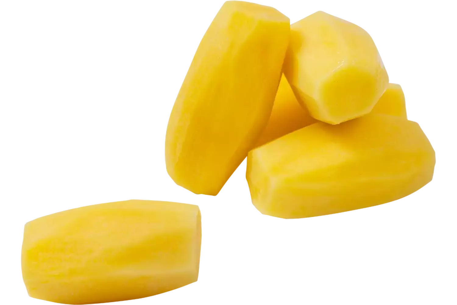 Getourneerde aardappel bak 1kg stuk