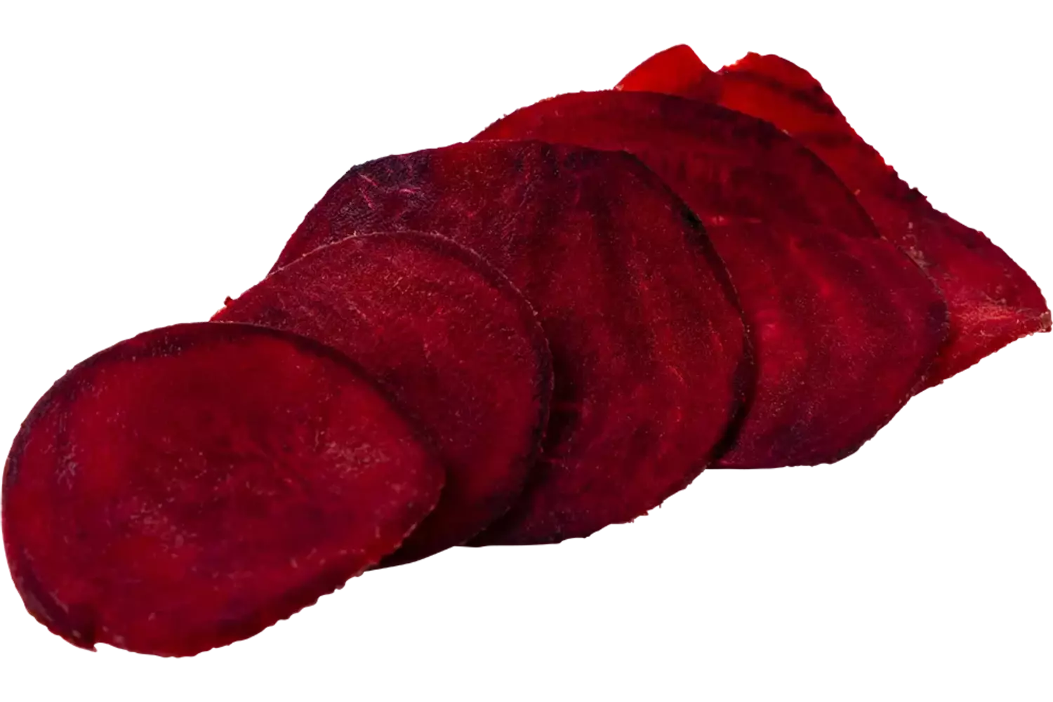 Rode bieten rauw 2mm plak bak 1kg stuk