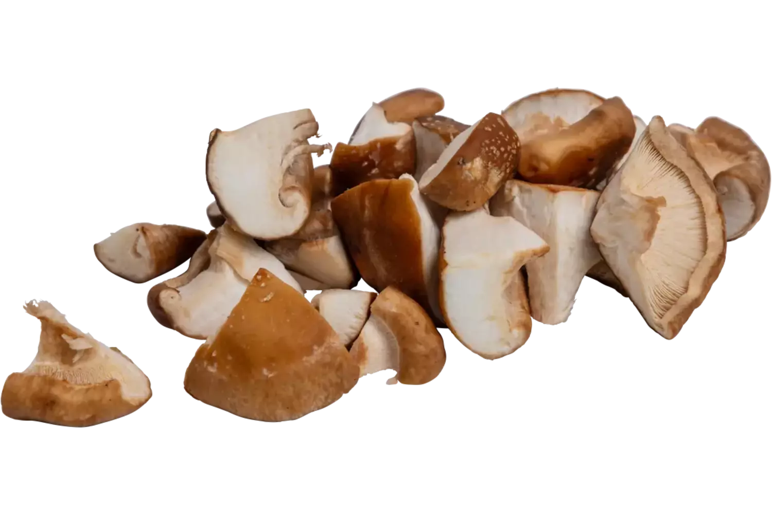 Shiitake kwart (1-4) bak 1kg stuk