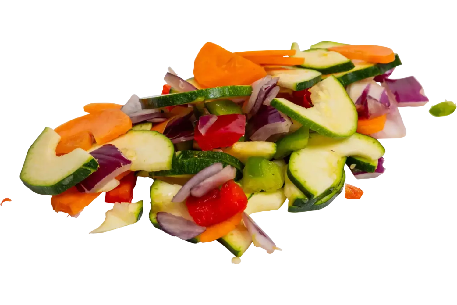 Groentemix halve plak zak 1kg stuk