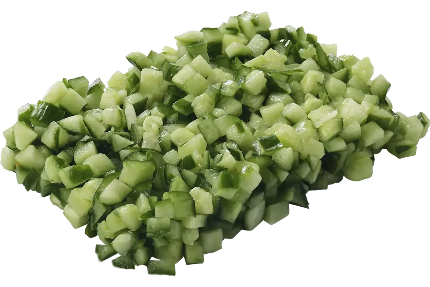 Komkommer brunoise 10mm 1kg