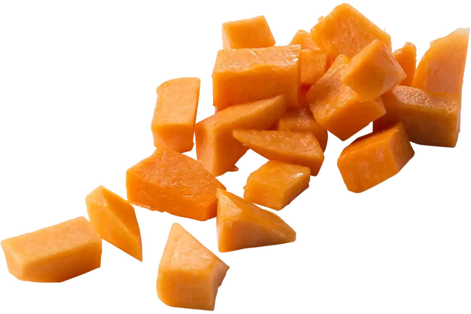 Pompoen brunoise 20-40mm 1kg