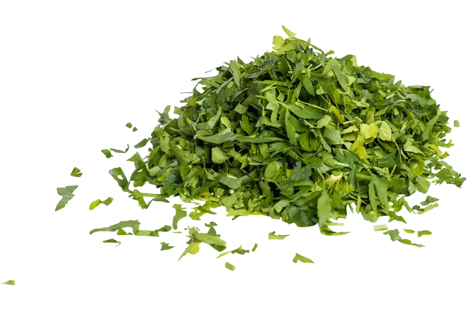 Bladpeterselie gesneden 3mm zak 500gr