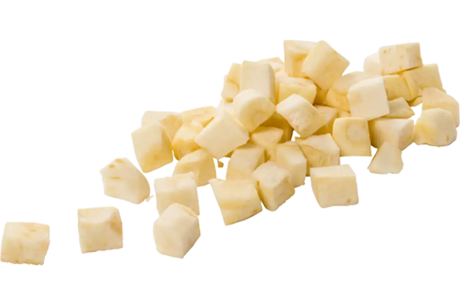Pastinaak brunoise 20mm zak 1kg stuk