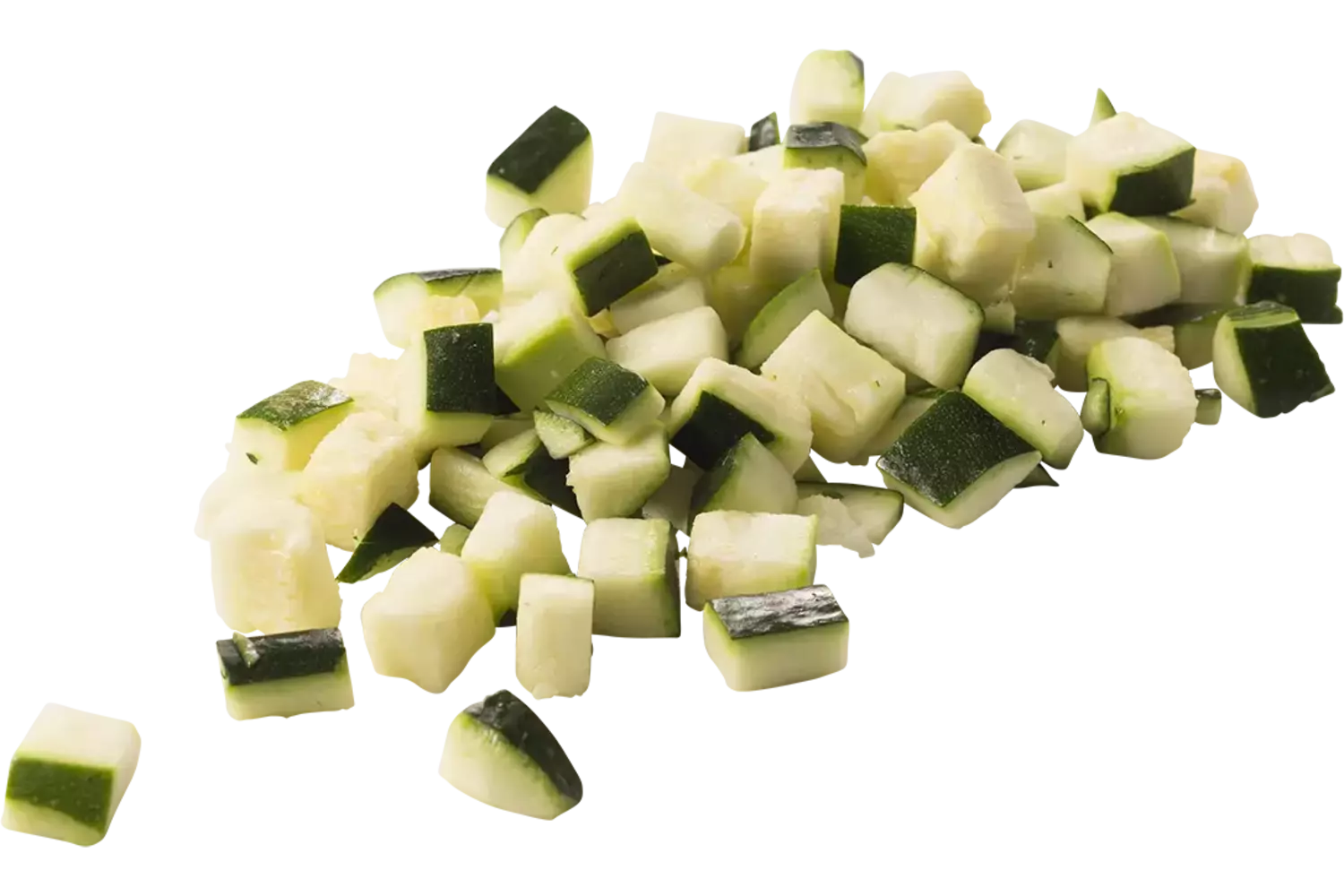 Courgette brunoise 20mm bulk