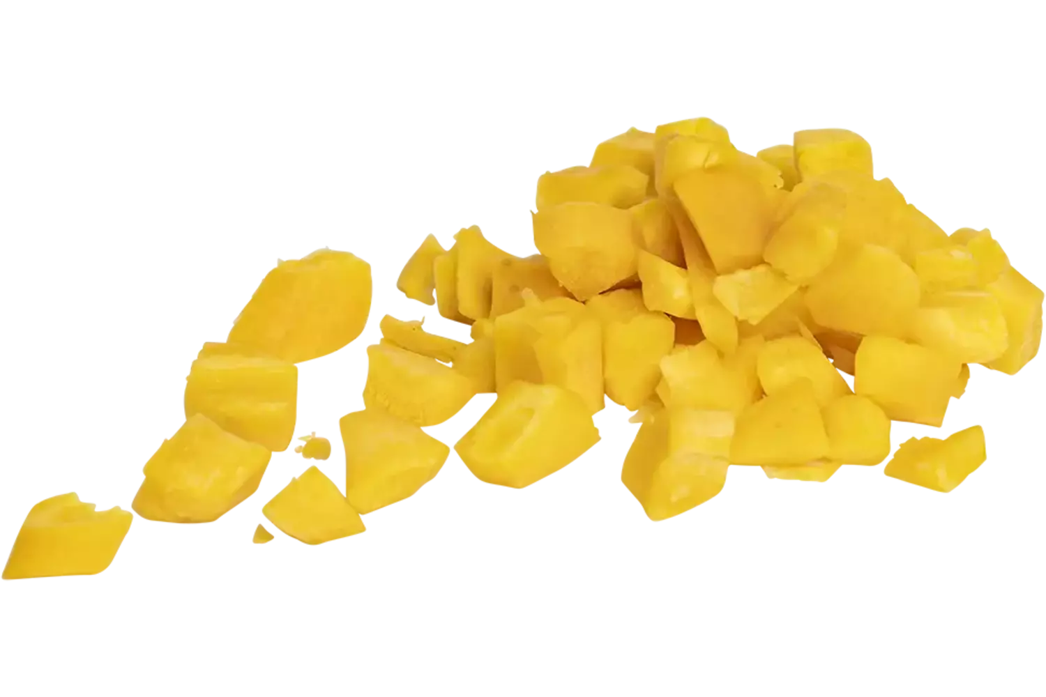 Carotte jaune brunoise 20mm 1kg caisse 8pc