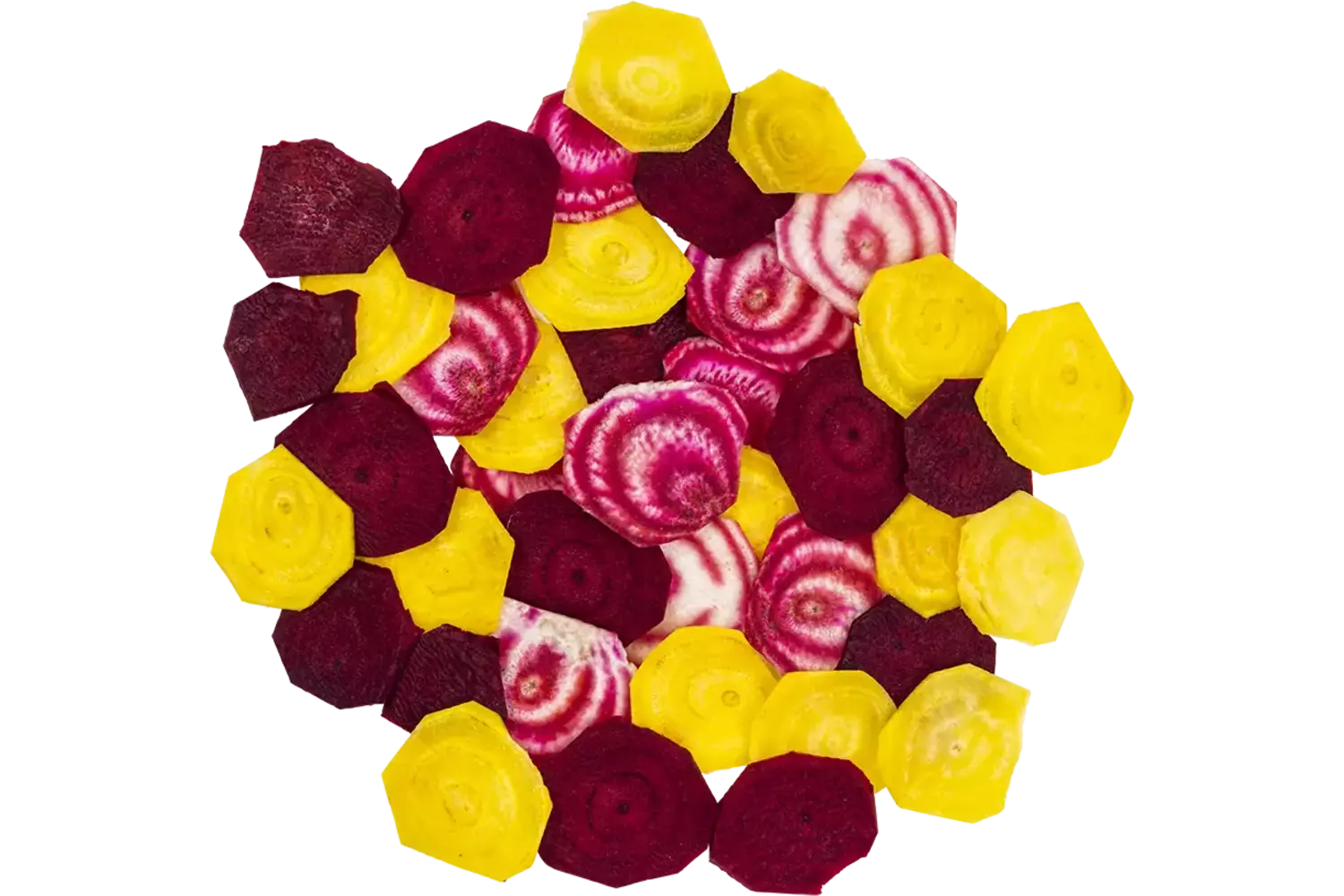 Gekleurde bieten carpaccio rauw 200gr stuk