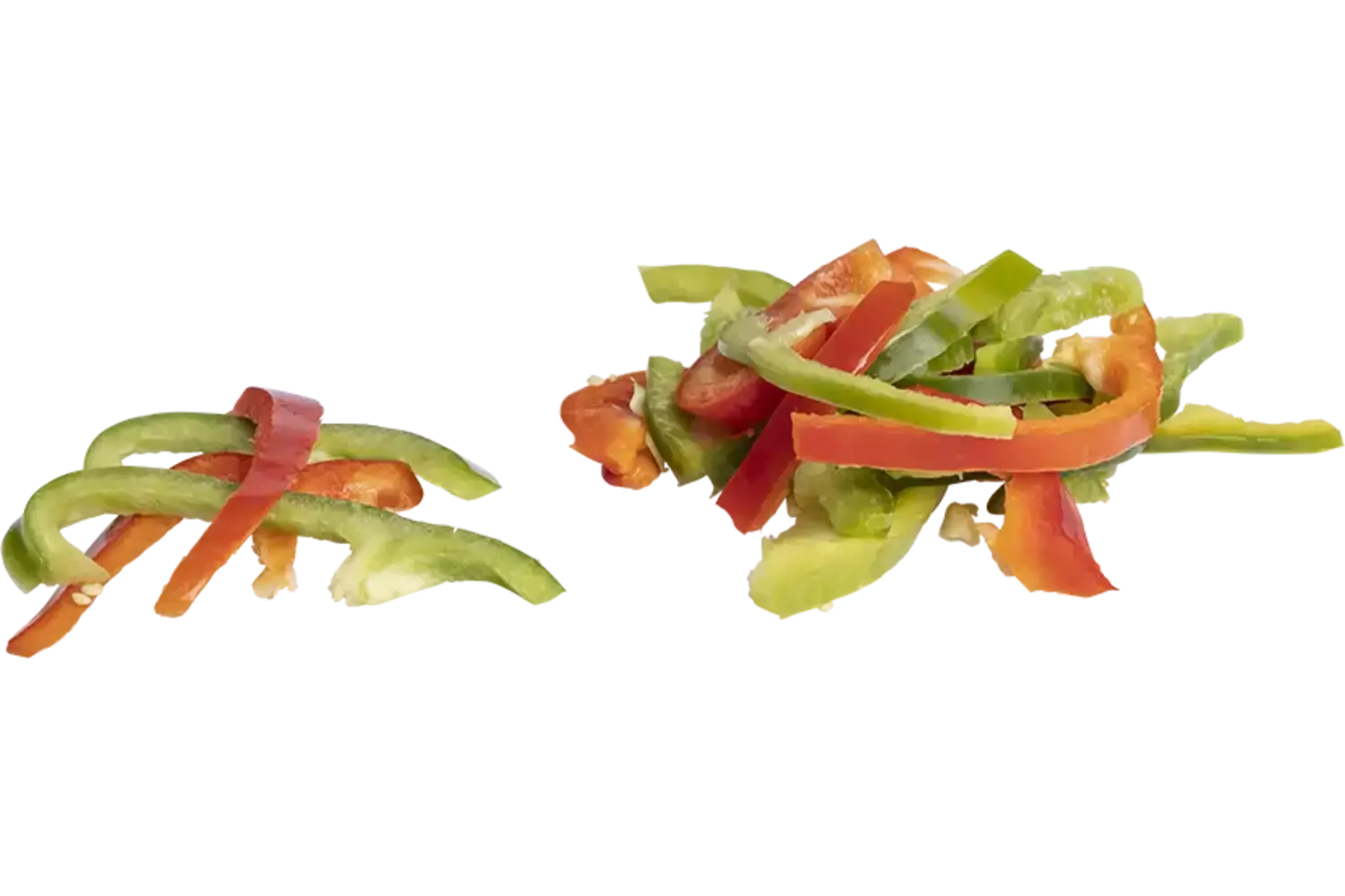 Paprika rood-groen julienne bak 1kg stuk