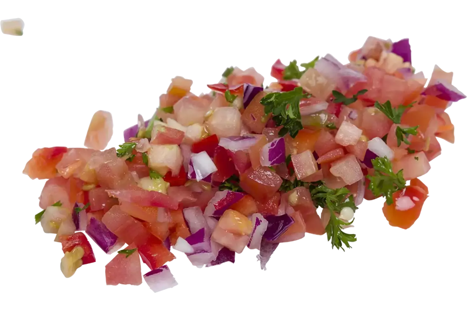 Tomatensalsa 5mm met knoflook 1kg stuk