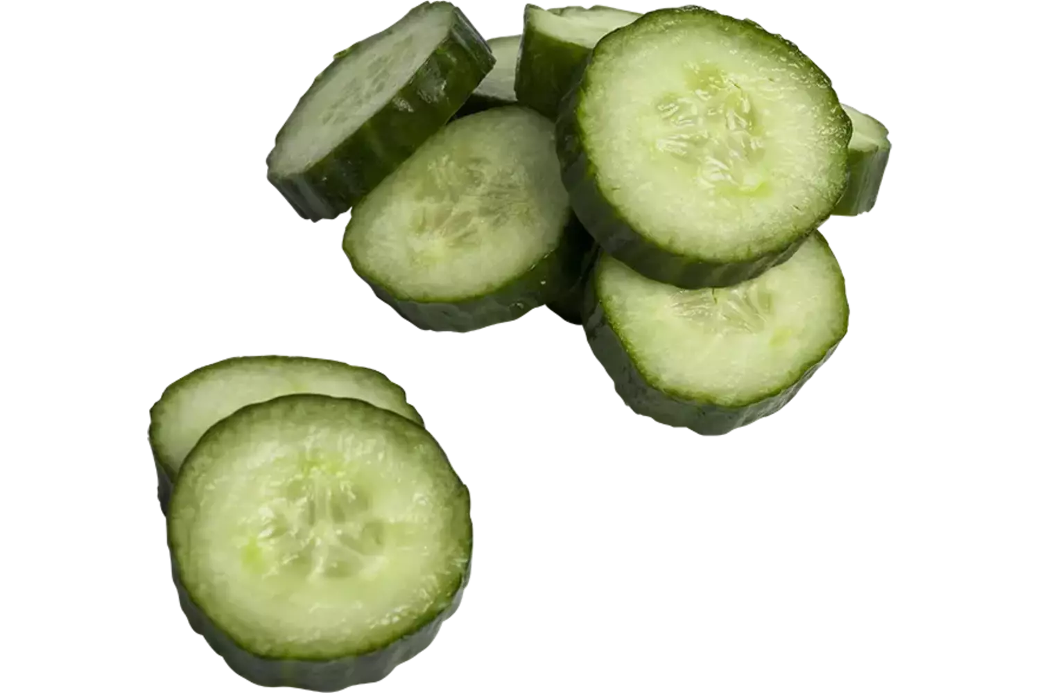 Komkommer plak 10mm bak 1kg stuk