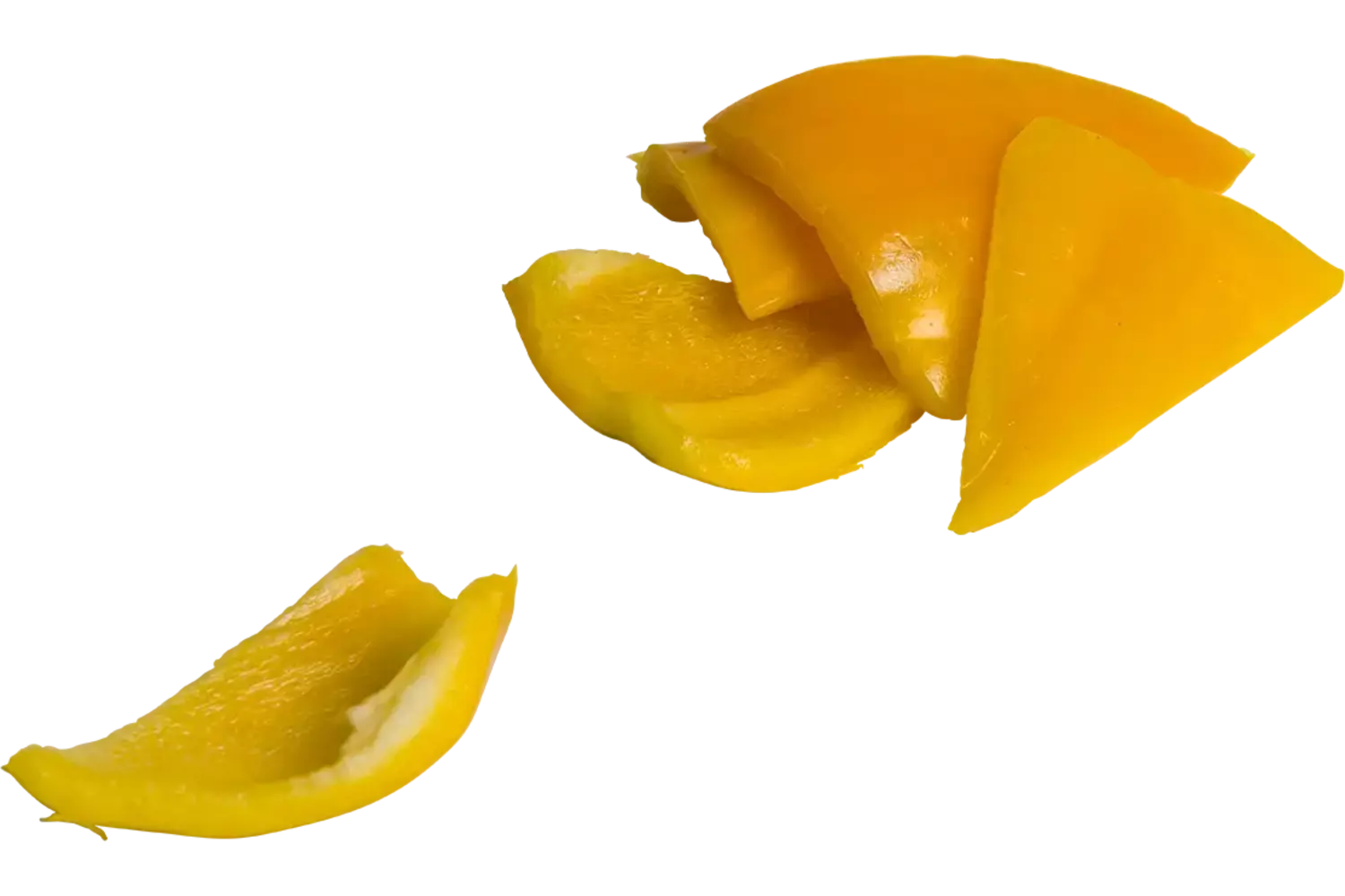 Paprika geel triangle bak 1kg stuk