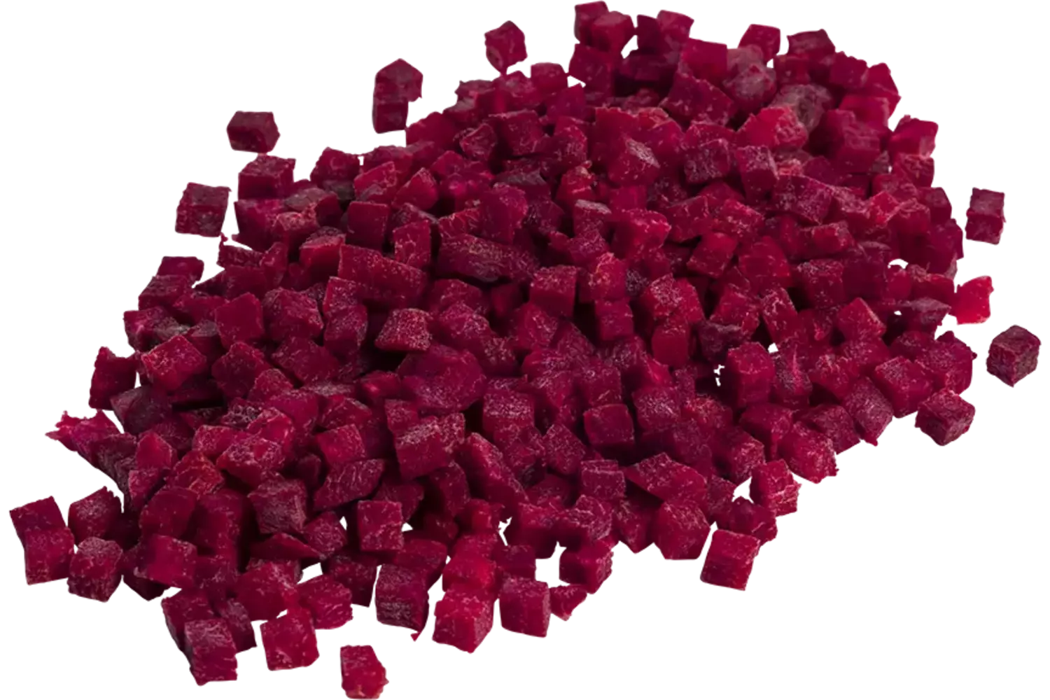 Rode bieten rauw brunoise 5mm zak 1kg stuk