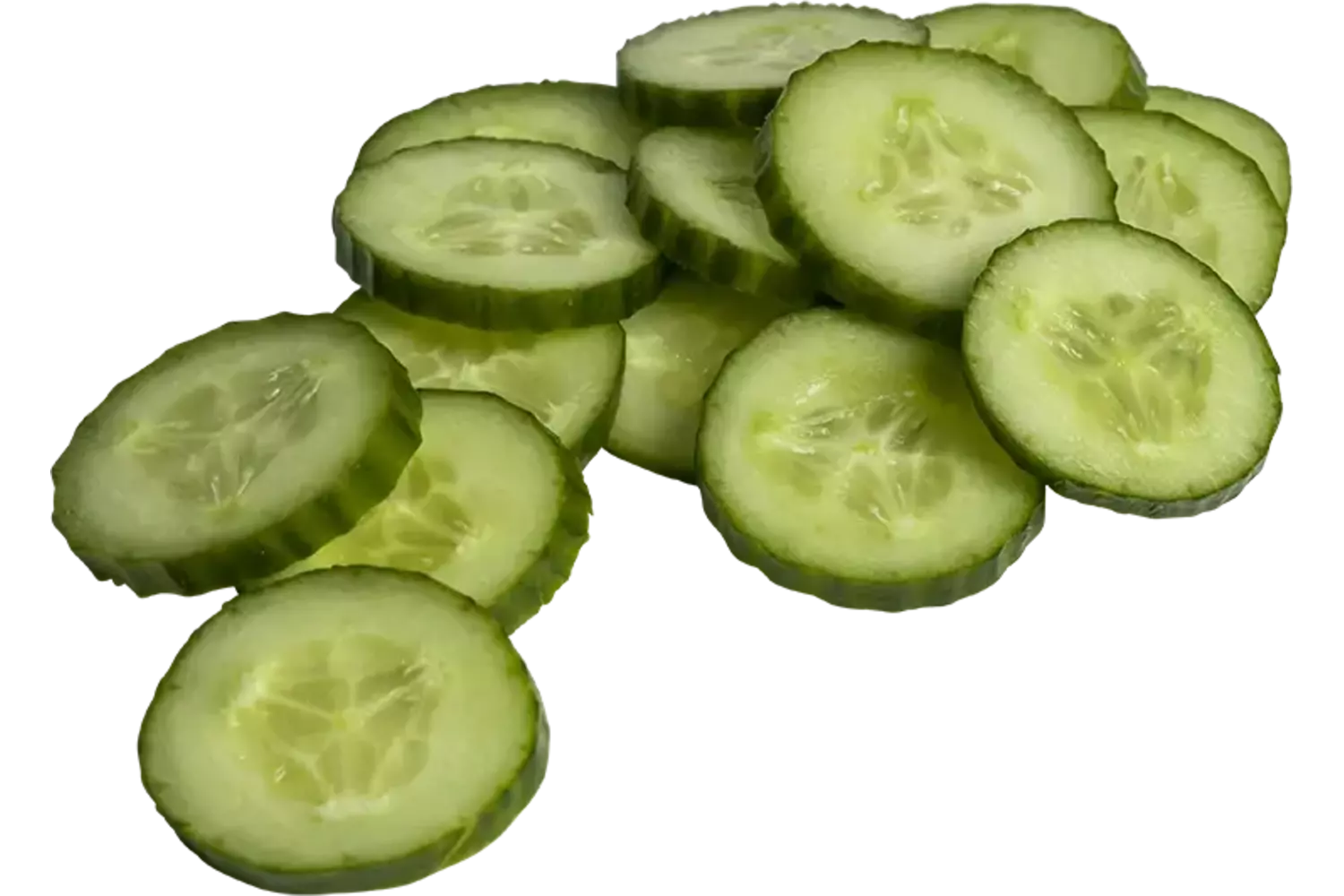 Mini komkommer plak 4mm bulk kist 4 kilogram