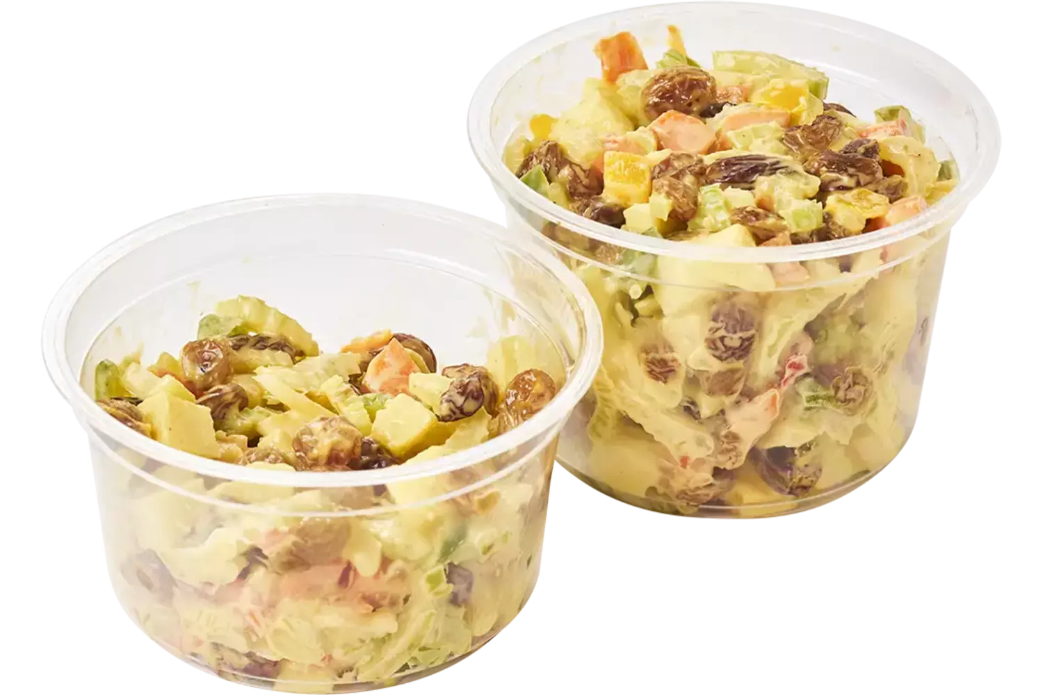 Tropische salade tray 5x100gr kist 2 trays
