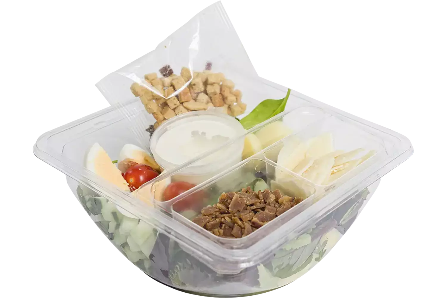 Indoor maaltijdsalade Caesar bak 400gr stuk