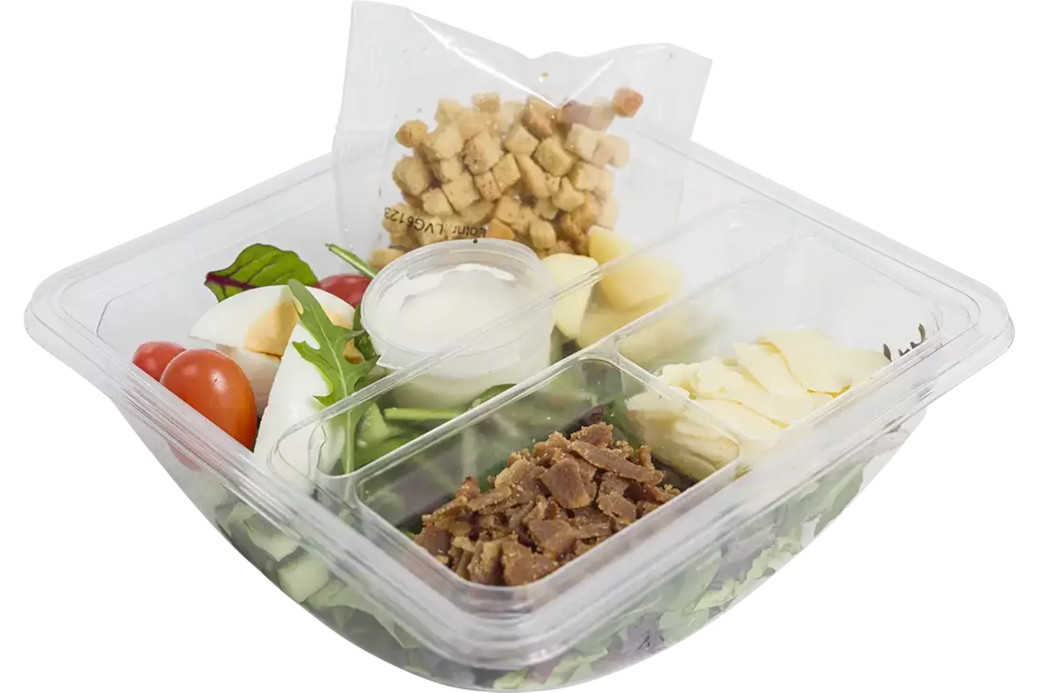 Indoor lunchsalade Caesar 250gr stuk