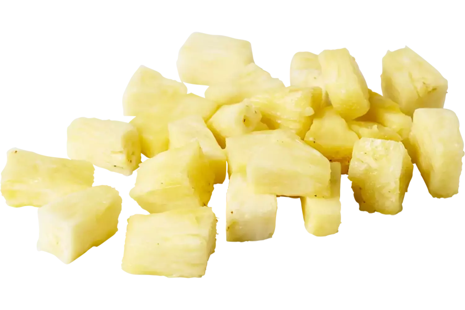 Ananas handgesneden 20mm. 2,5kg kist 2 stuks