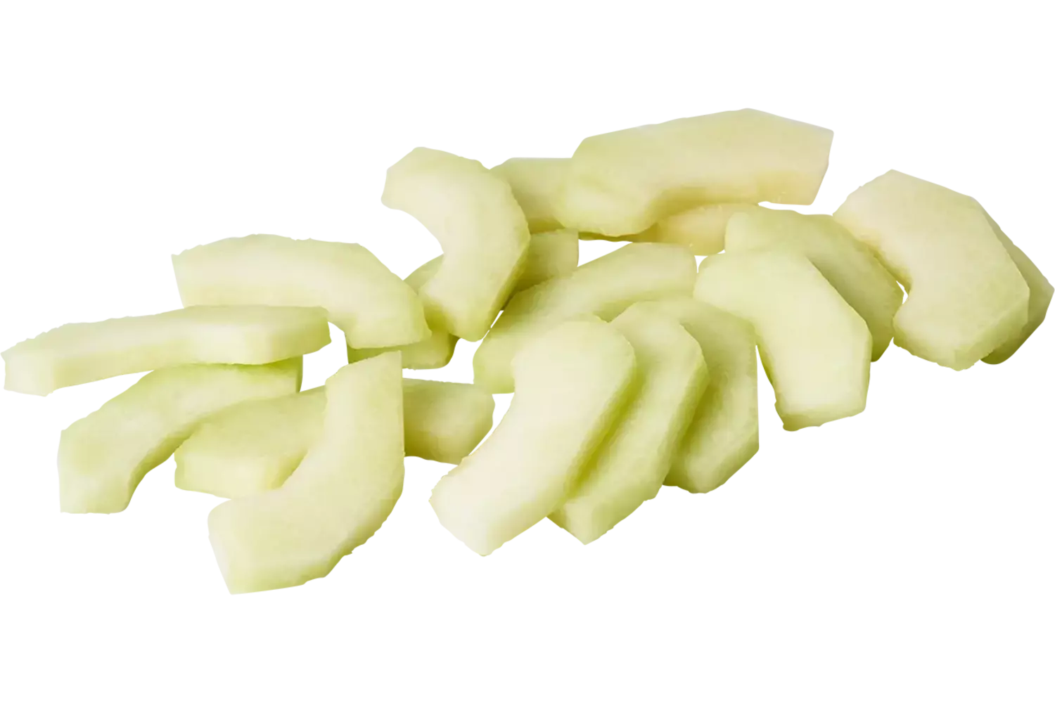 Galia meloen schijven (maantjes) 2,5kg kist 2 stuks