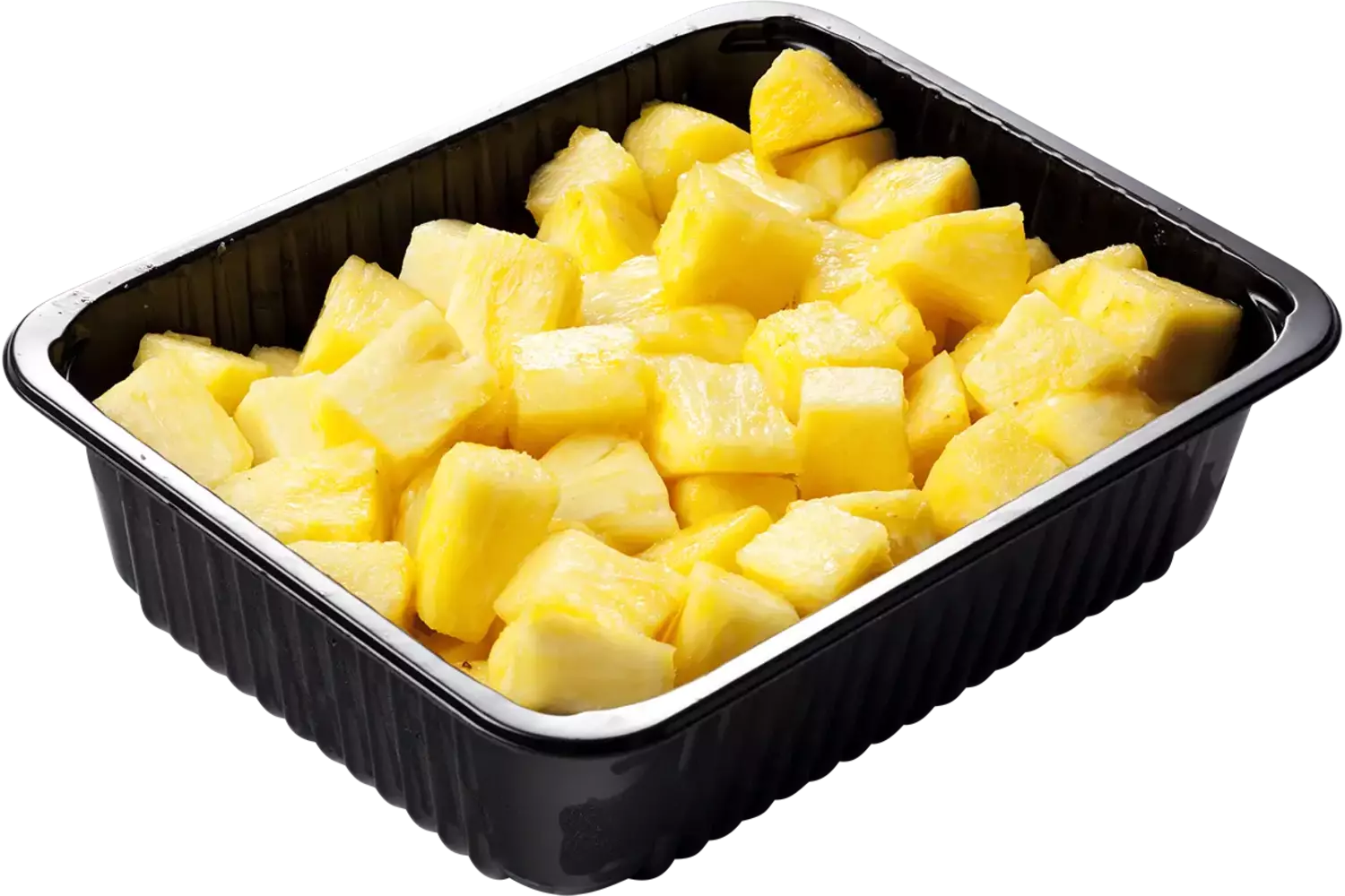 Fresh pineapple sliced 1kg crade 8 pieces