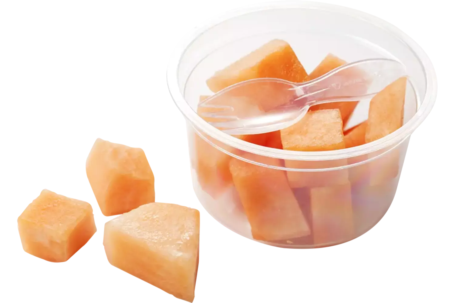 Meloen canteloupe gesneden tray 9x100gr