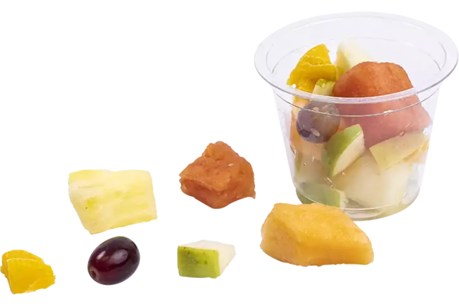 Fruitsalade sinaasappel tray 9x100gr stuk