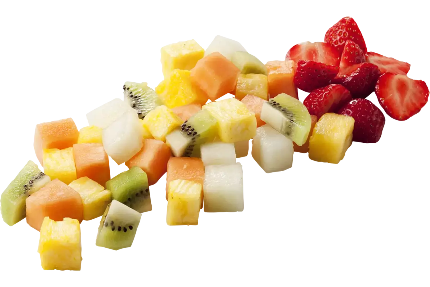 Fruitsalade Luxe fijn 1kg kist 8 stuks